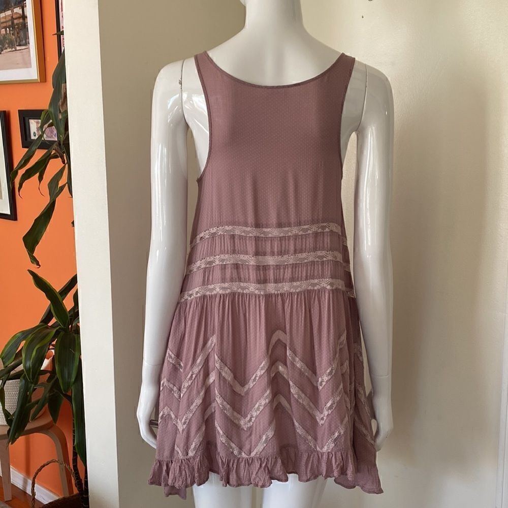 Free People Voile and Lace Trapeze Slip Mini Dress - Picture 8 of 13